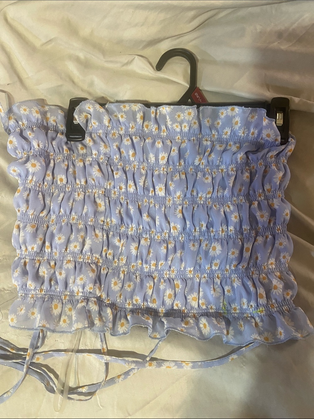 Smocked Daisy Tube Top
